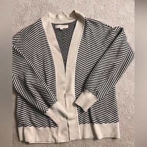 LOFT open front cardigan sweater blazer